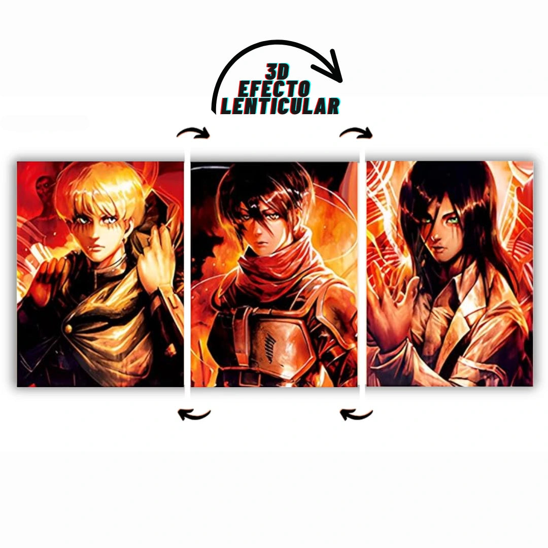 Poster 3D Attack of Titan