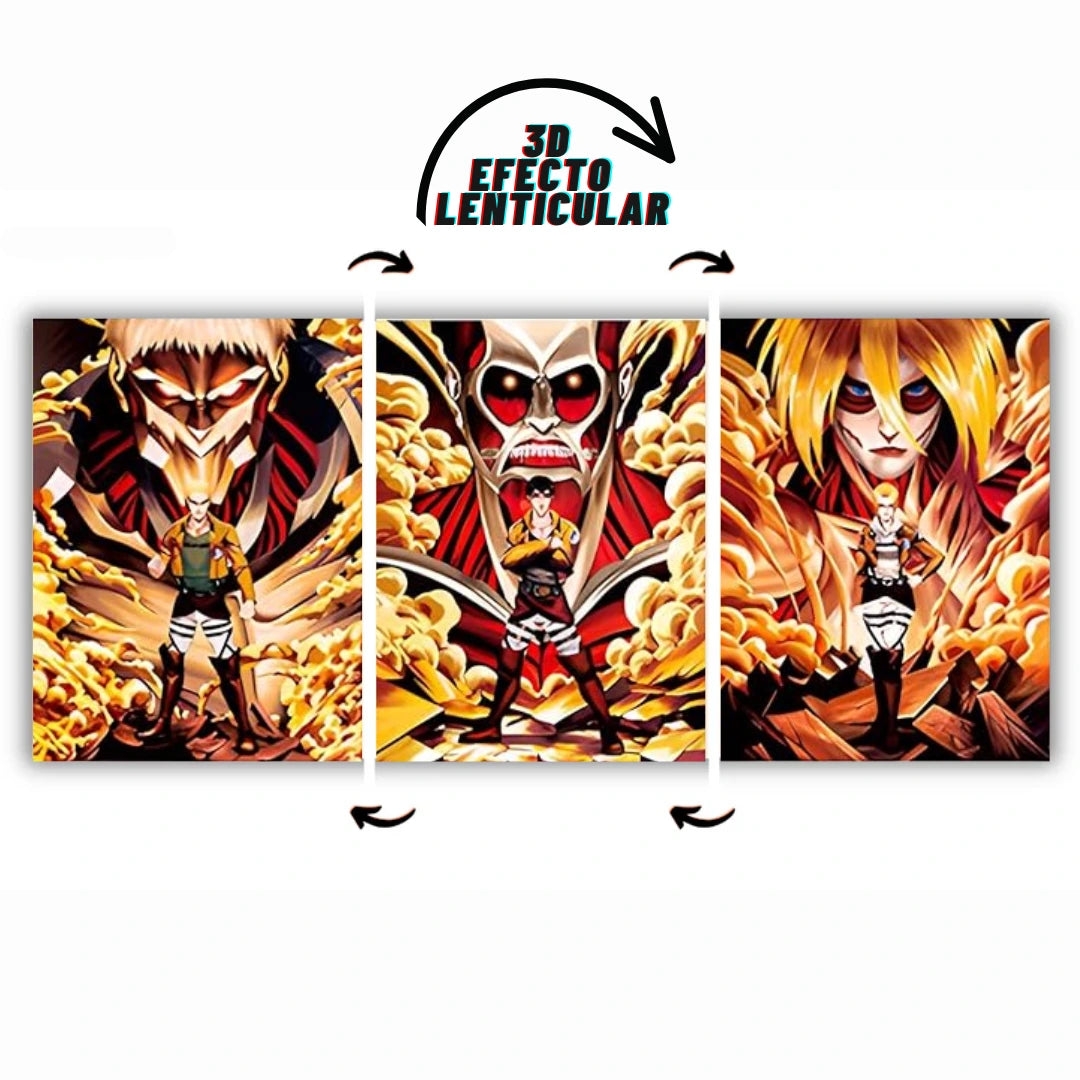 Poster 3D Attack of Titan