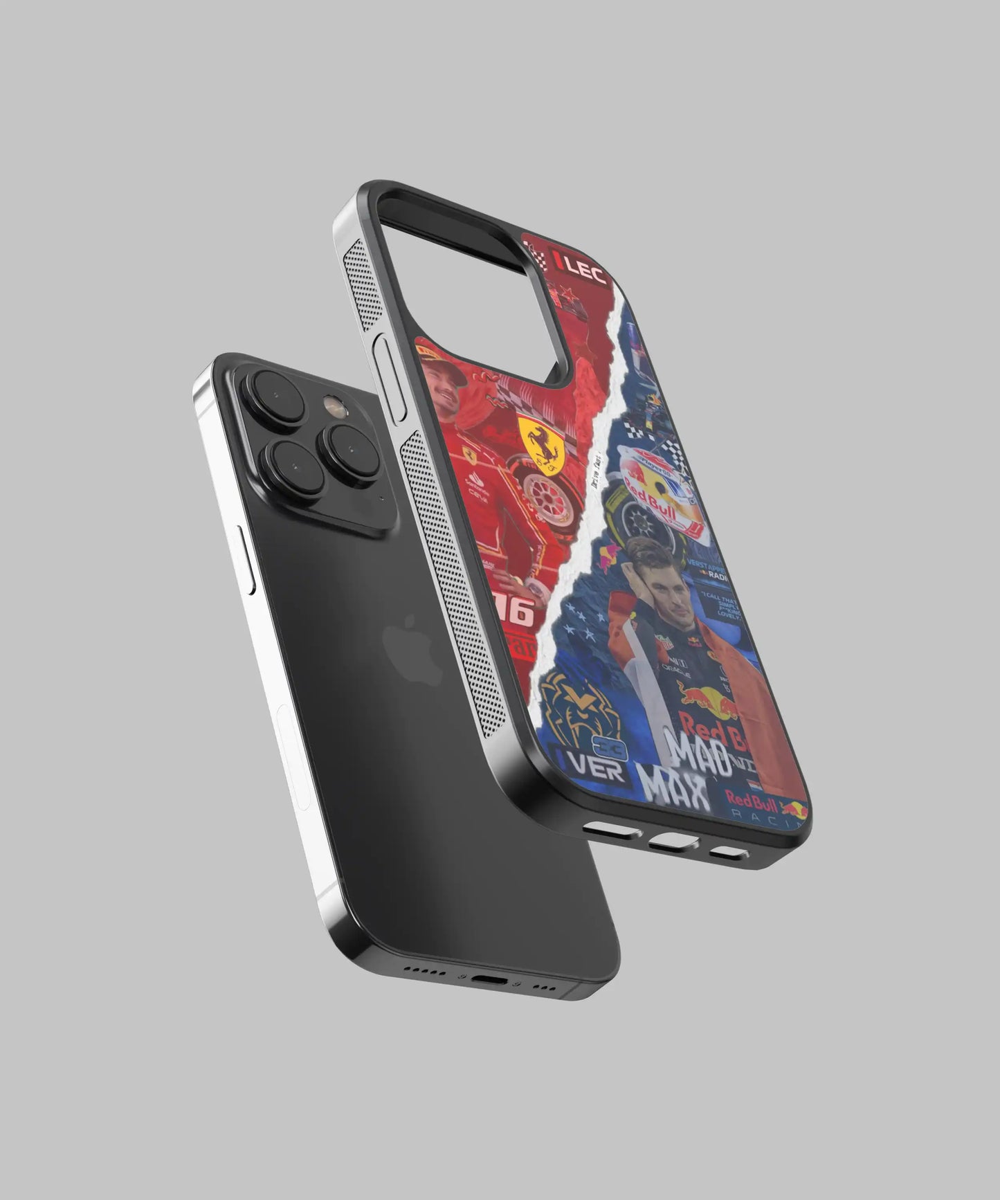 Max - Leclerc F1 Collage