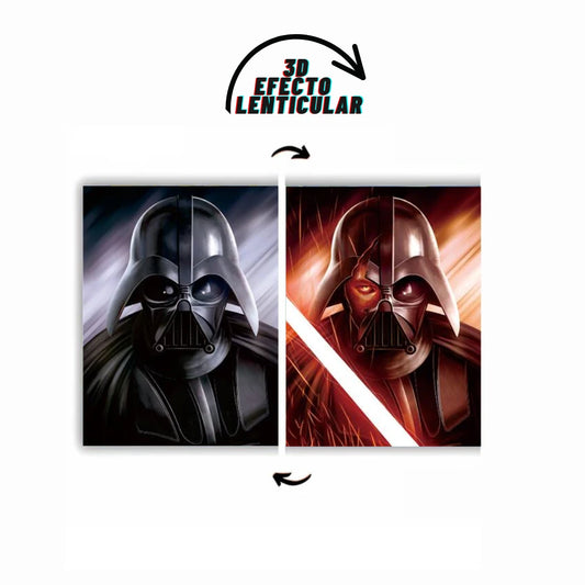 Poster 3D Star Wars