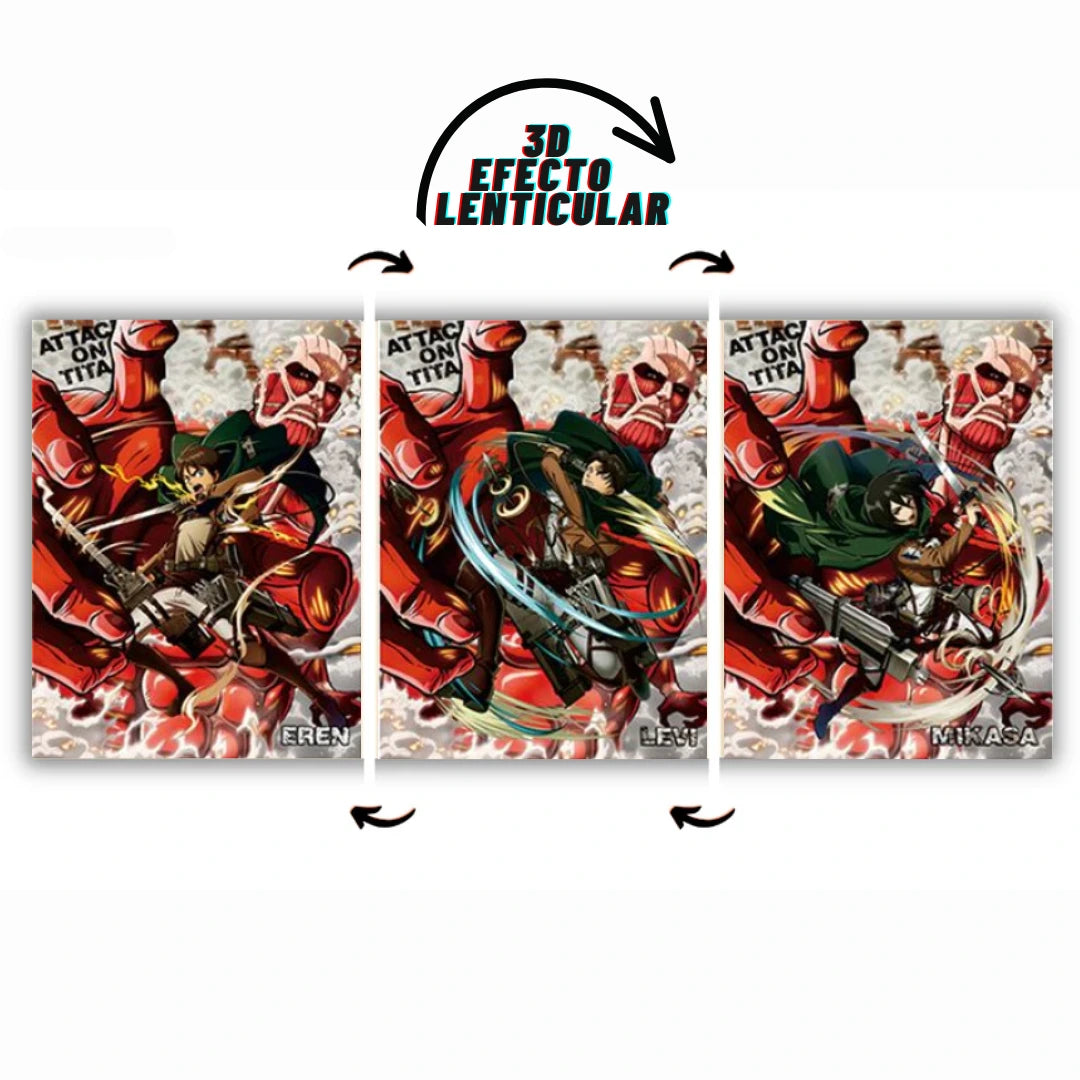 Poster 3D Attack of Titan