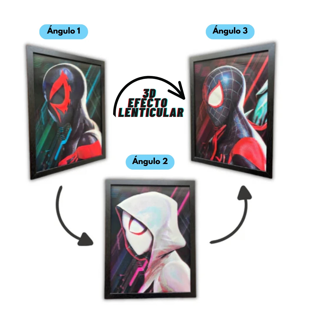 🕸️ Poster 3D Arácnido