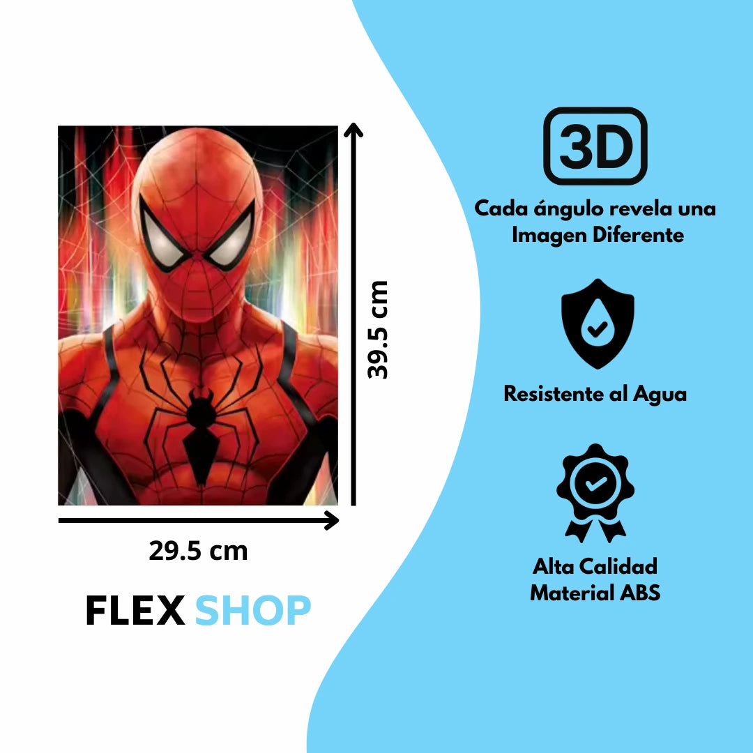🕸️ Poster 3D Arácnido