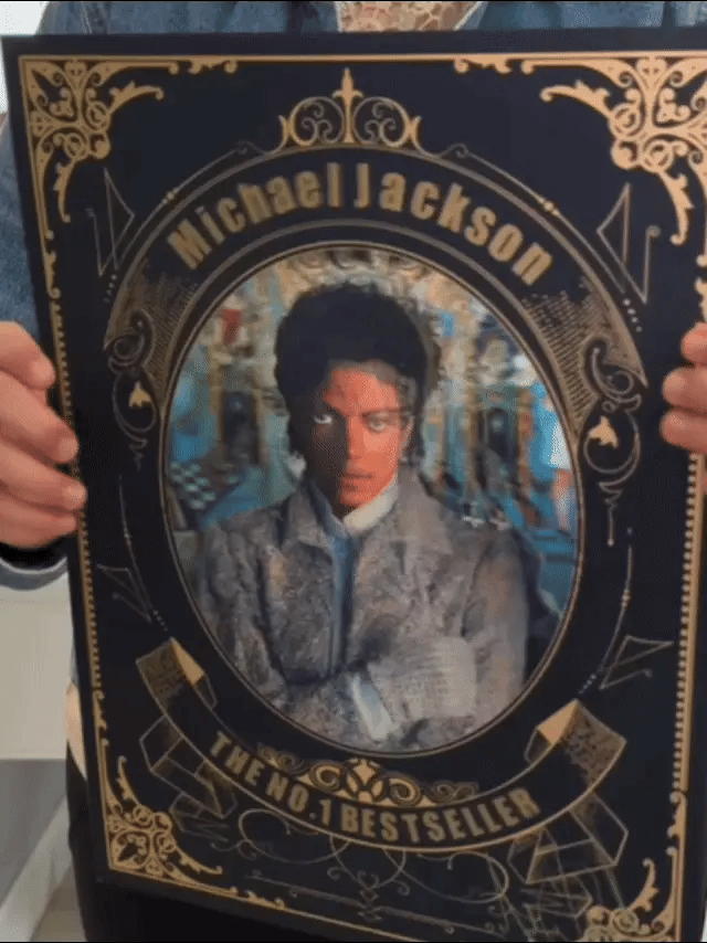 Poster 3D Rey del Pop