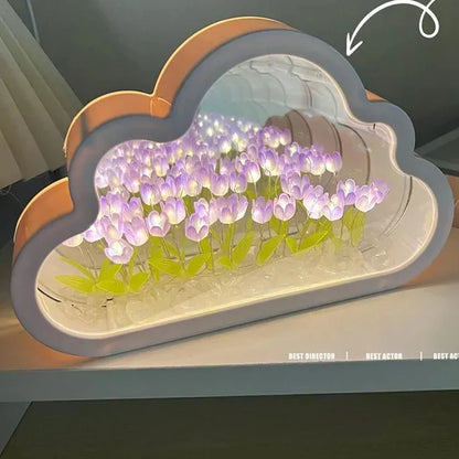 Lámpara Nube de Tulipanes - Flex Shop