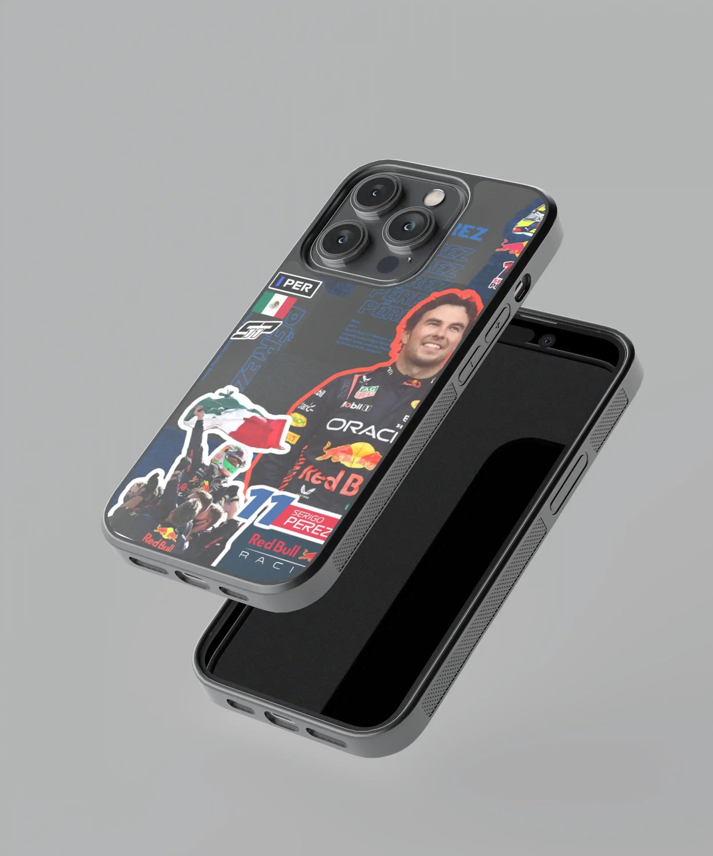 Checo Pérez F1 Collage