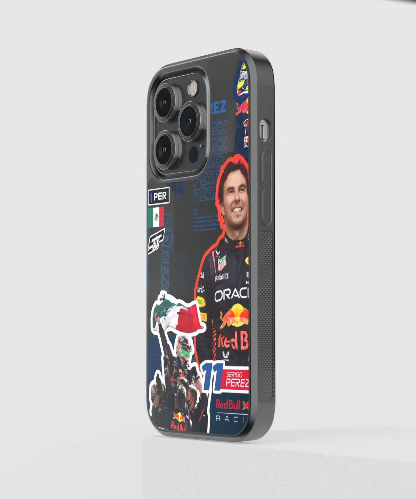 Checo Pérez F1 Collage