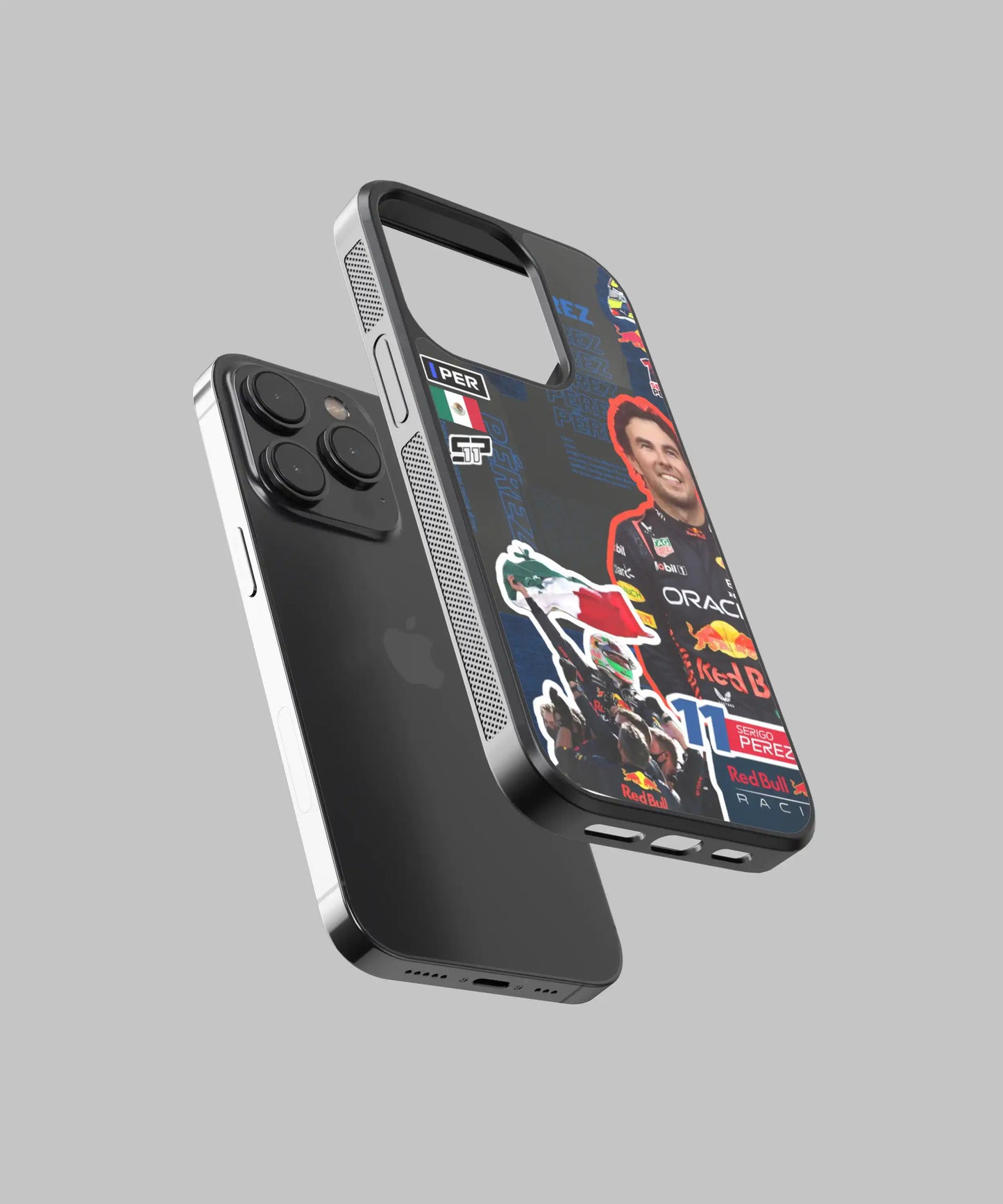 Checo Pérez F1 Collage