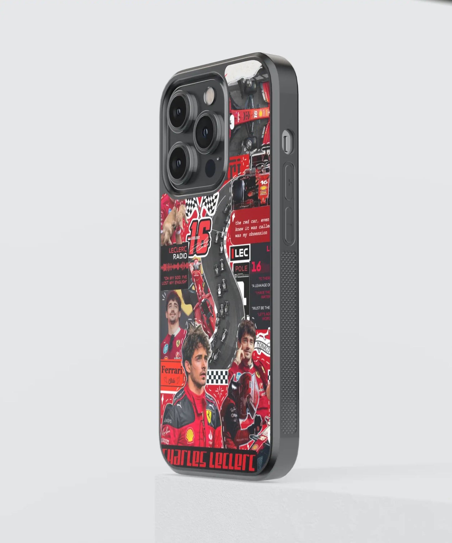 Charles Leclerc F1 Collage