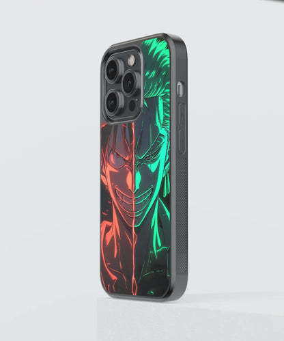 One Piece - Luffy vs Zoro Neón