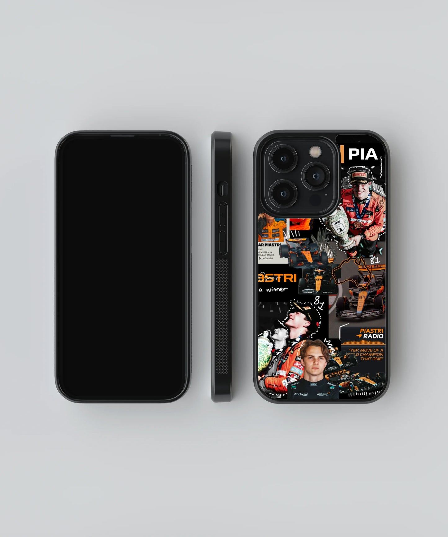 Oscar Piastri F1 Collage