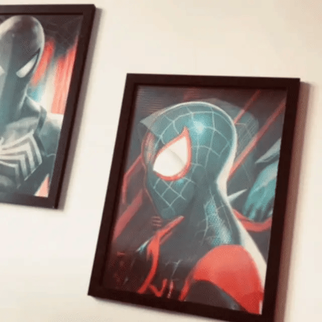 🕸️ Poster 3D Arácnido